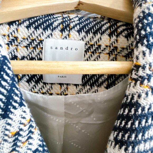 BRAND NEW SANDRO SET, JACKET AND SKIRT, SIZE M, price is for whole set - Picture 12 of 13